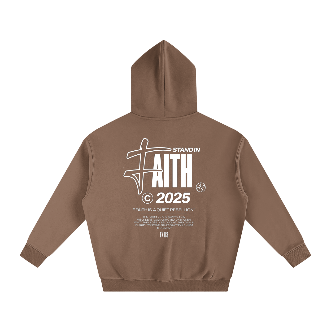 Stand in Faith Fleeced Hoodie