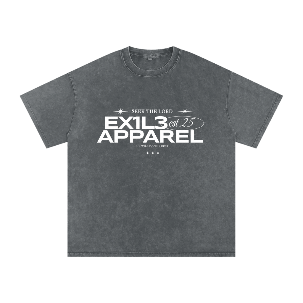 "Seek The Lord" Acid Wash Tee