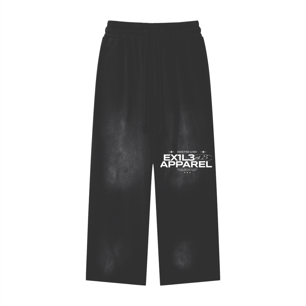 "Seek The Lord" Acid Wash Sweats