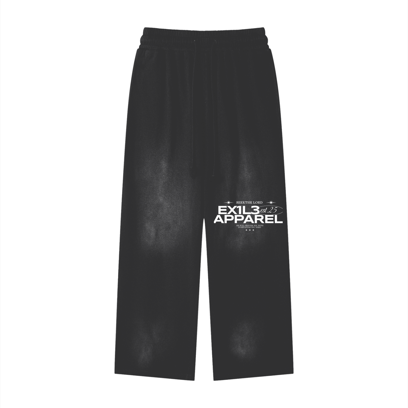 "Seek The Lord" Acid Wash Sweats