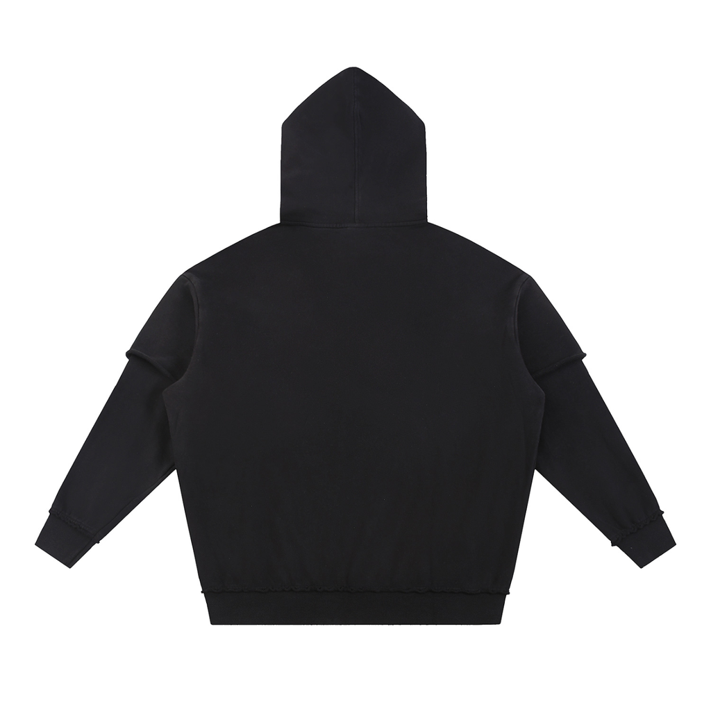 EX1L3 Frayed Hoodie