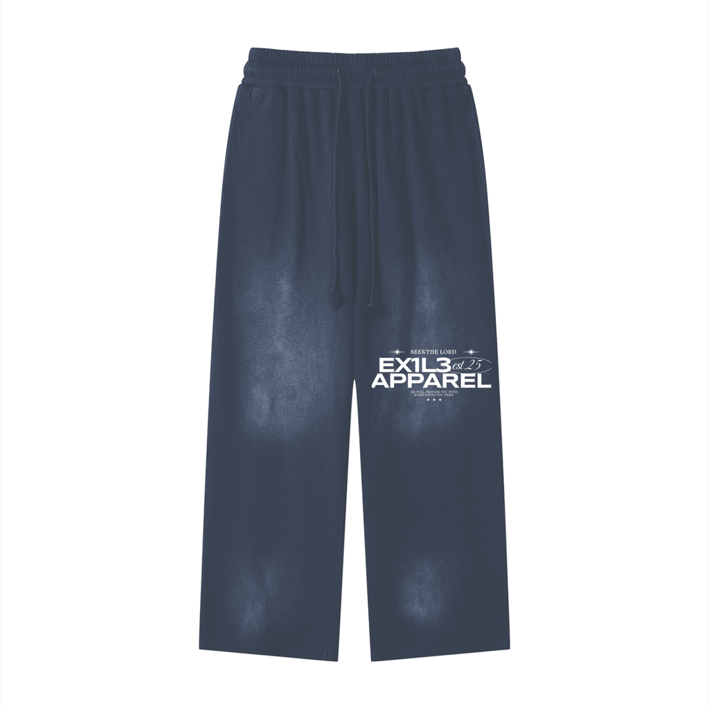 "Seek The Lord" Acid Wash Sweats