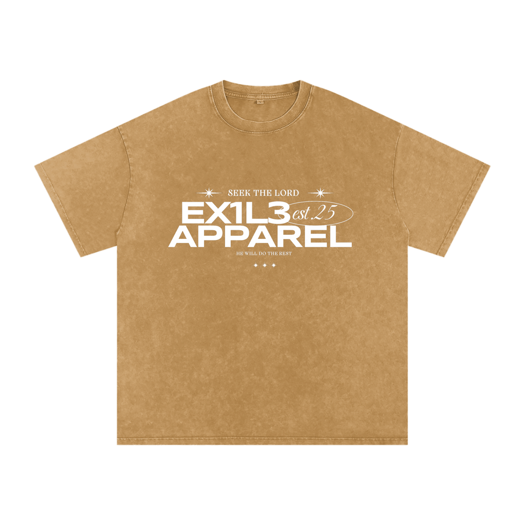 "Seek The Lord" Acid Wash Tee