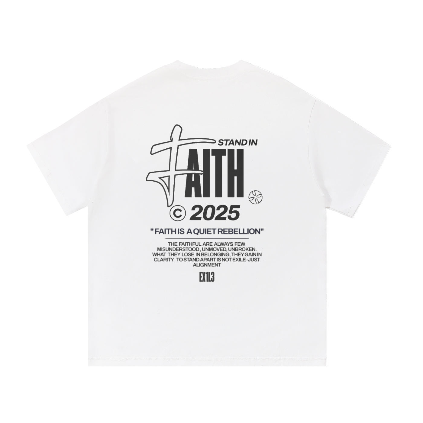 Stand In Faith Cotton Tee