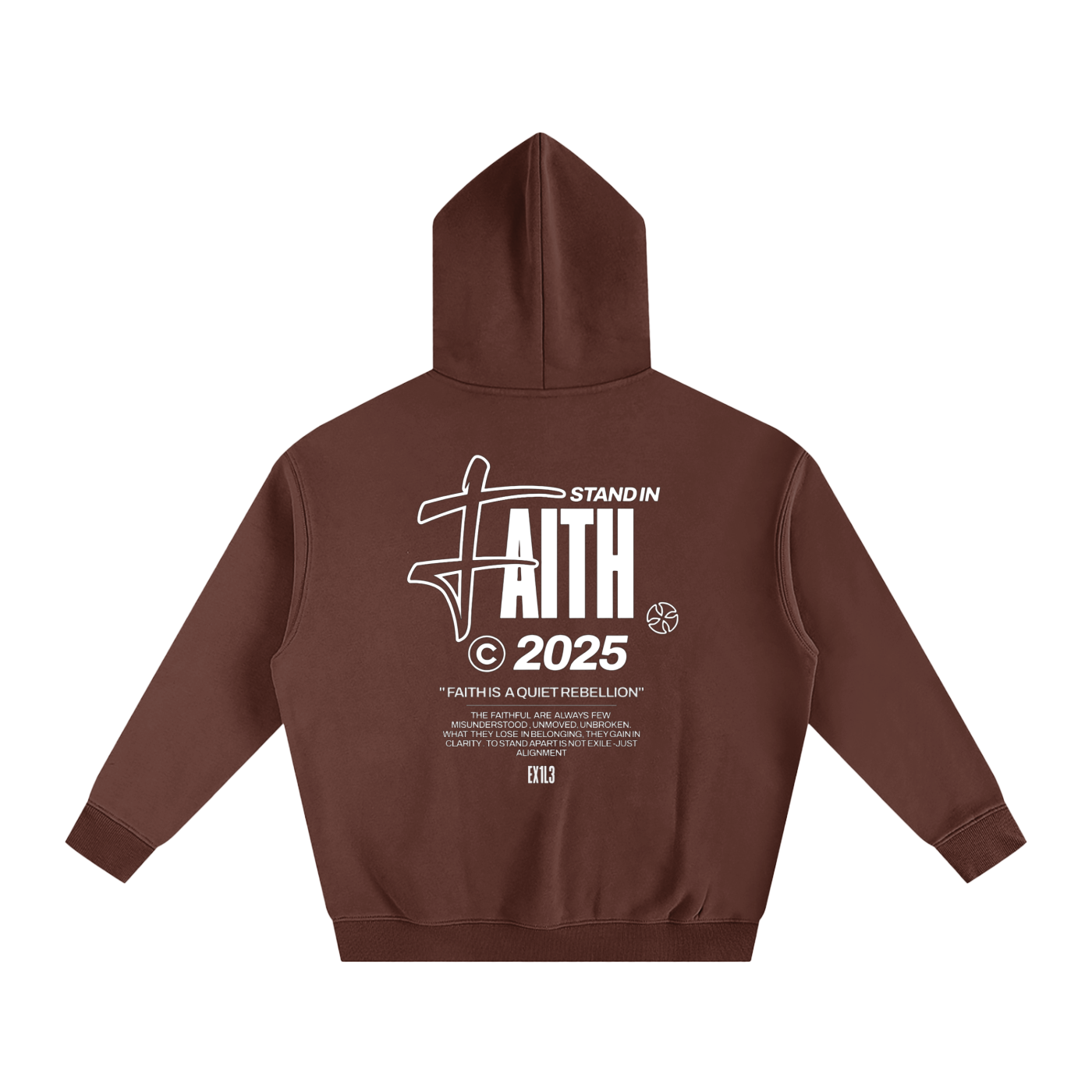 Stand in Faith Fleeced Hoodie