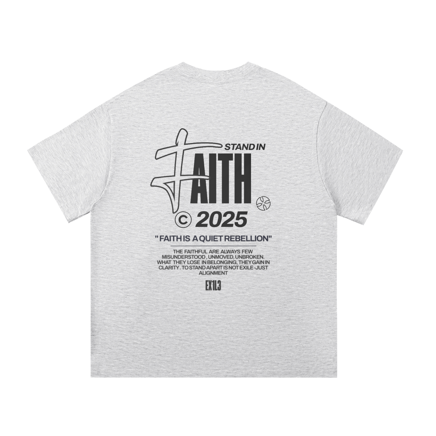 Stand In Faith Cotton Tee